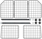 Adjustable Dog Car Barrier for SUVs and Trucks