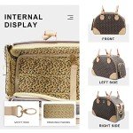 Fashionable PU Leather Dog Handbag Tote Bag