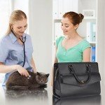 Chic Leather Pet Carrier Bag for Small Dogs