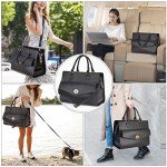 Chic Leather Pet Carrier Bag for Small Dogs