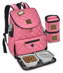 Pink Weekender Backpack for Dogs and Owners