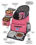 Pink Weekender Backpack for Dogs and Owners