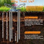 Heavy-Duty Dog Tie Out Cable and Stake 30FT