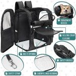 PetAmi Ventilated Dog and Cat Backpack Carrier