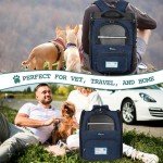 PetAmi Airline-Approved Dog Backpack Carrier – Navy
