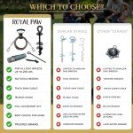 Heavy Duty 20ft Dog Tie Out Cable & Stake