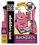 Pink Weekender Backpack for Dogs and Owners