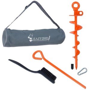 Heavy Duty Dog Tie Out Stake, 15 Inch