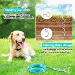 15FT Dog Tie Out Cable and Heavy Duty Stake