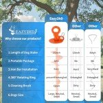 Heavy Duty Dog Tie Out Stake, 15 Inch