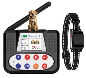 NBSUN Wireless Dog Fence System with Remote Collar