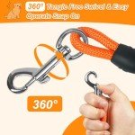 20FT Floating Dog Training Leash with Comfortable Handle