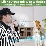 Adjustable Ultrasonic Dog Whistle 2-Pack