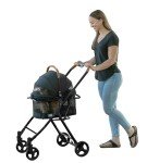 3-in-1 Pet Stroller and Carrier System for Small Pets