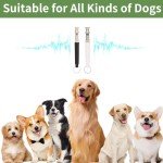Adjustable Ultrasonic Dog Whistle 2-Pack