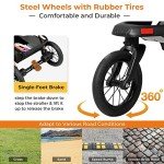 3-in-1 Pet Stroller for Dogs and Cats