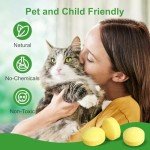 Eco-Friendly Peppermint Cat Repellent Balls, 10 Pack