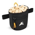 OllyDog Hands-Free Dog Treat Pouch - Raven