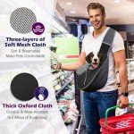 Pawaboo Hands-Free Dog Sling Carrier in Dark Gray