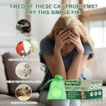 Natural Cat Deterrent Balls with Peppermint Oil