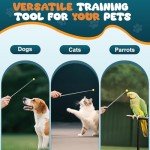 Dog Training Clicker & Retractable Target Stick