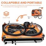 Pet Bicycle Trailer & Stroller for Small Dogs