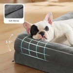 Bedsure Waterproof Orthopedic Bed for Medium Dogs