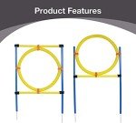 Petprime Dog Agility Hoop Jump Training Kit