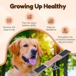 Onelike Wooden Dog Agility Seesaw for Training