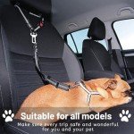Adjustable Dog Car Seat Belt – 2 Pack