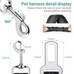 Adjustable Dog Car Seat Belt – 2 Pack