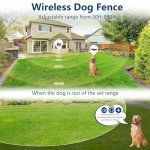 BCHARYA Wireless Fence & Training System for Dogs