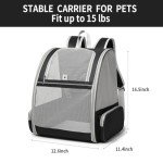 Cat and Small Dog Backpack Carrier for Travel