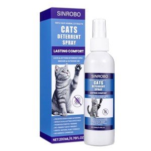 Natural Cat Deterrent Spray for Training and Protection