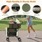 3-in-1 Pet Stroller with Detachable Carriers