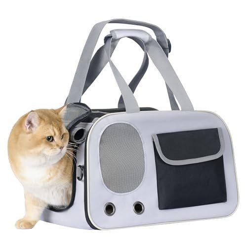 Soft-Sided Pet Carrier for Small Dogs & Cats