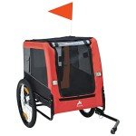 Dog Bike Trailer for Medium Dogs with Suspension