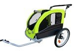 Booyah Blue Large Pet Bike Trailer & Jogger