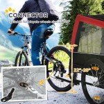 Dog Bike Trailer for Medium Dogs with Suspension