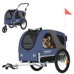 DoggyHut® 2-in-1 Dog Bike Trailer & Stroller