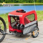 2-in-1 Pet Bike Trailer for Small Dogs