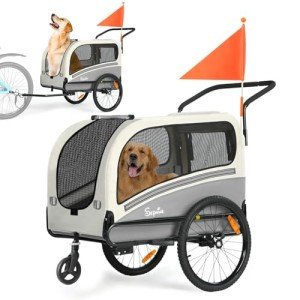 Dog Bike Trailer & Stroller for Easy Travel