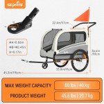 Dog Bike Trailer & Stroller for Easy Travel