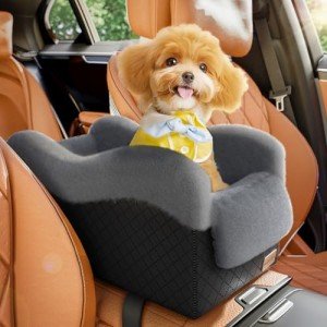 Luxury Portable Dog Car Seat for Small Dogs