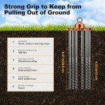 Tivray Heavy Duty 360° Dog Tie Out Stake