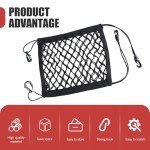 Dog Car Backseat Barrier and Storage Bag