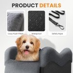 Luxury Portable Dog Car Seat for Small Dogs