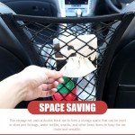 Dog Car Backseat Barrier and Storage Bag