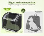 Pecute Expandable Pet Backpack Carrier for Travel