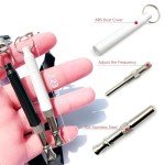 2-Pack Adjustable Dog Training Whistles